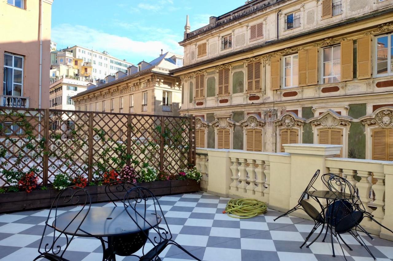 Monolocale Di Pregio Palazzo Dei Rolli Apartment Genoa Bagian luar foto