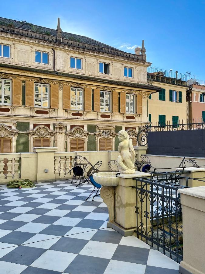 Monolocale Di Pregio Palazzo Dei Rolli Apartment Genoa Bagian luar foto